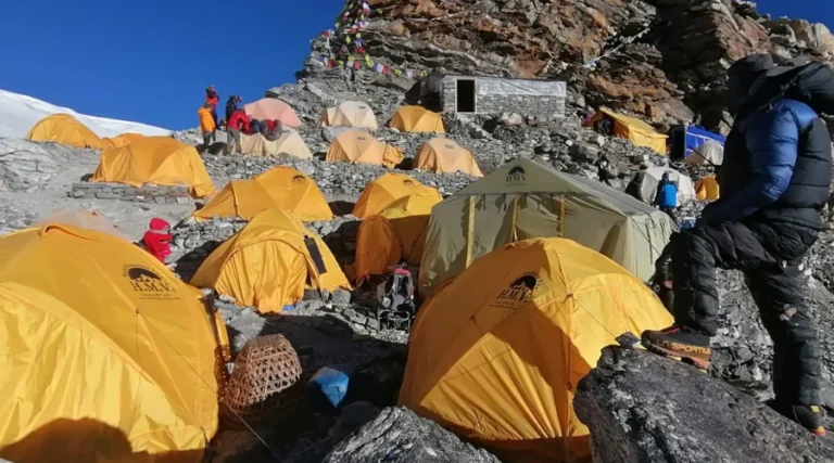 Mera Peak Base Camp Tents