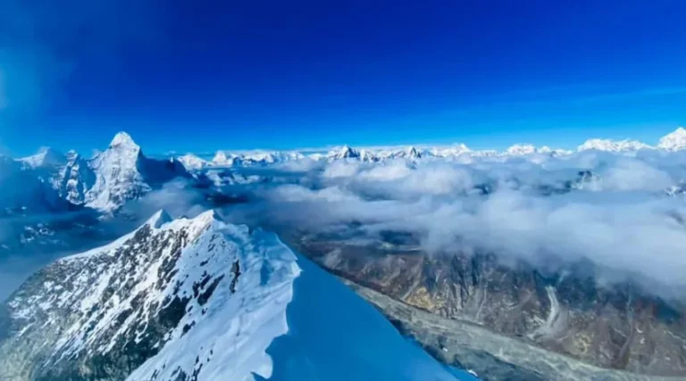 View from Mera Peak Nepal