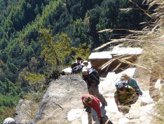 bhutan hike