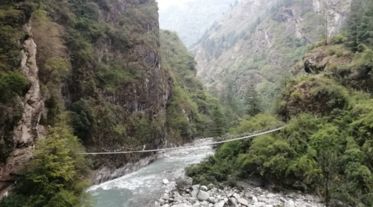 Rivers in Manaslu Region of Nepal