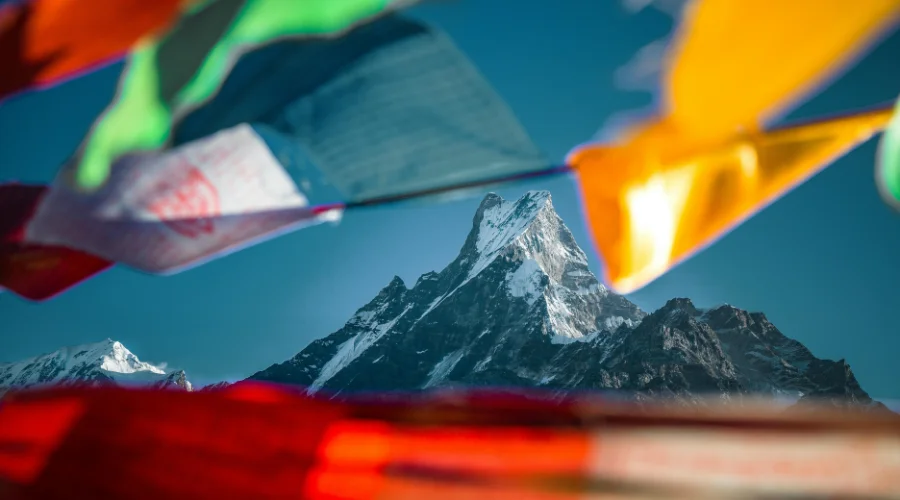 Mt. Machhapucchare Of Annapurna Region Nepal
