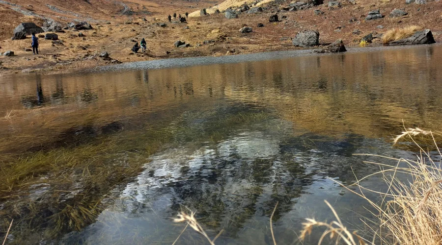 Mirror Lake Annapurna Base Camp Image