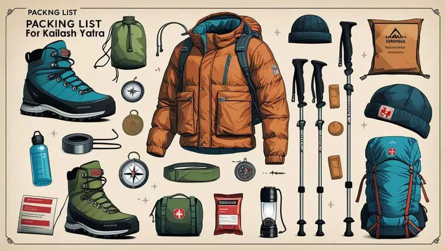 Packing List for Kailash Mansarovar Yatra