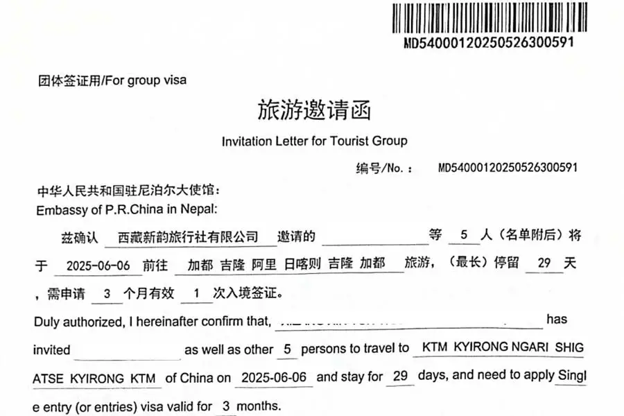 Tibet Travel Permits