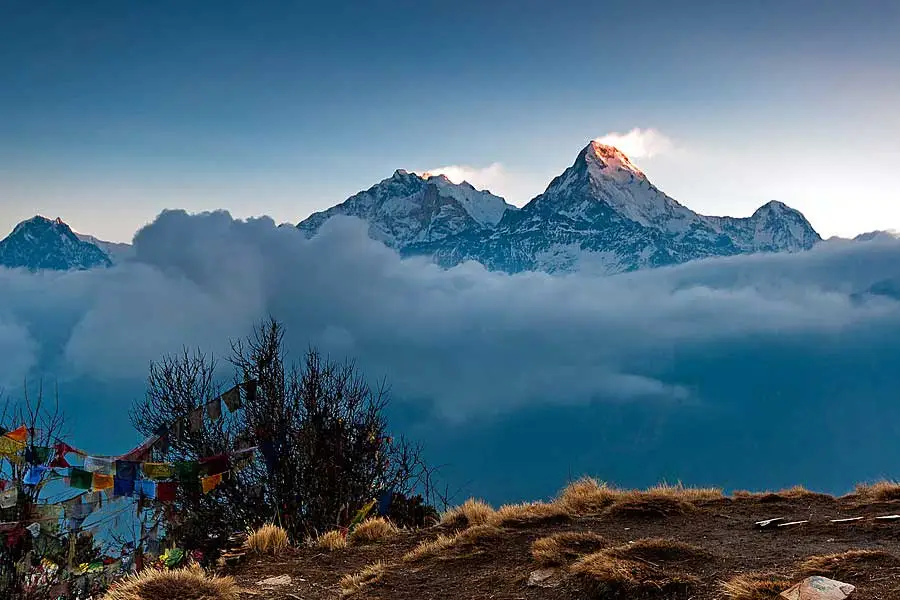 Annapurna South from Poonhill