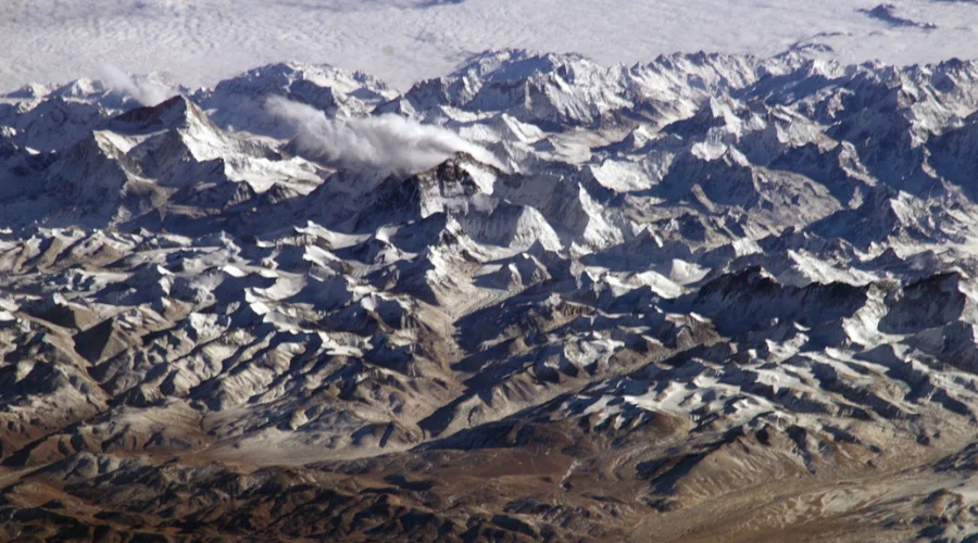 Everest from space