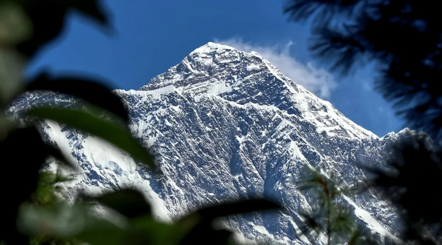 Magnificent view of Mount Everest