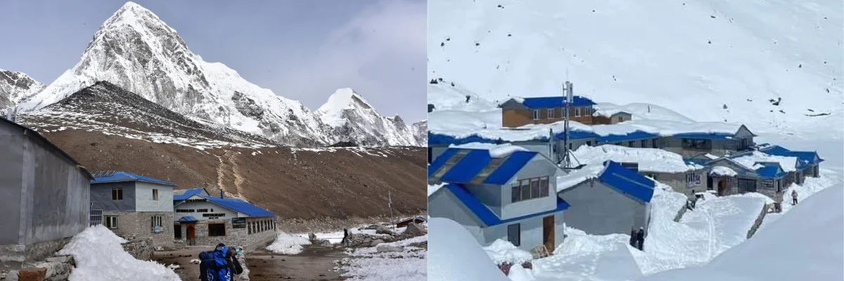 Gorakshep, the last village before everest