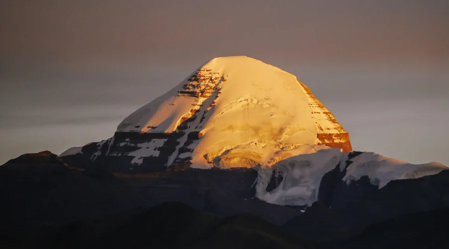 Mount Kailash View during Sunset